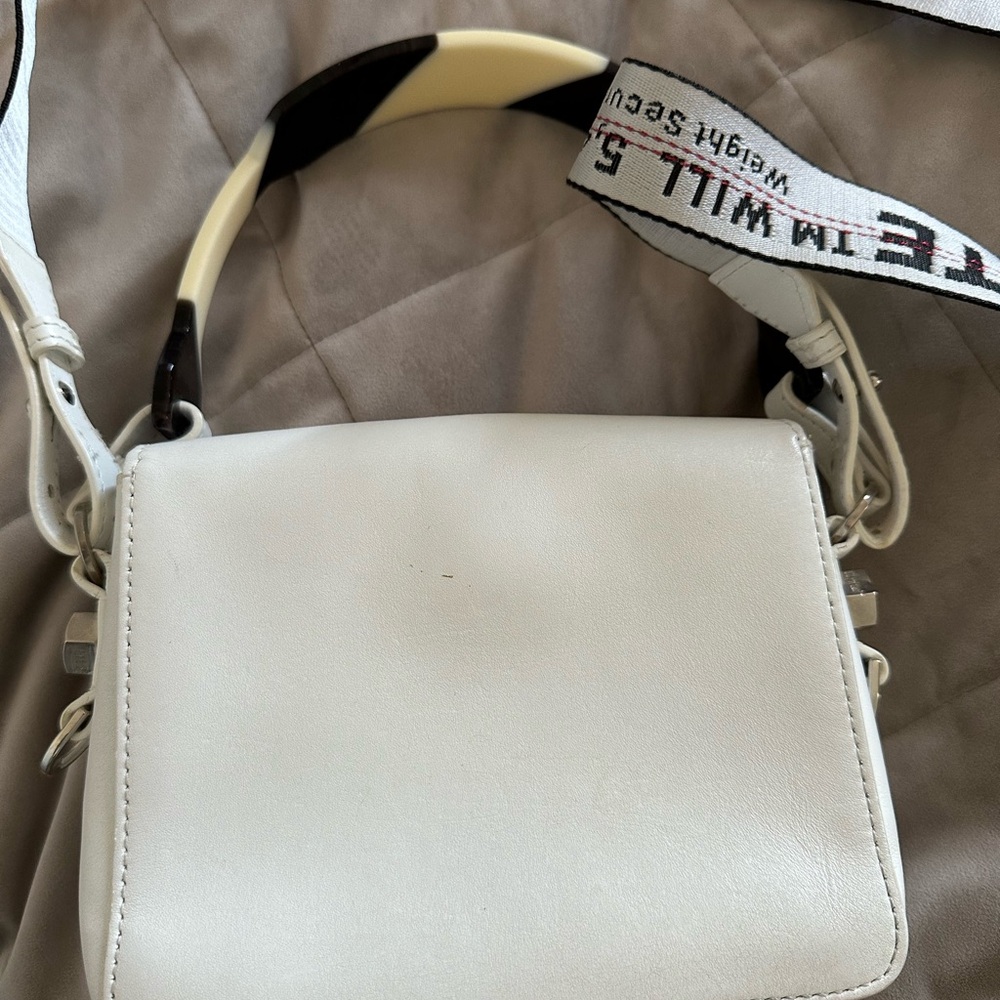 Off-White White Crossbody Bag - Picture 2 of 8
